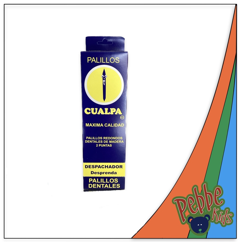 PALILLOS CUALPA EXHIBIDOR 10/250