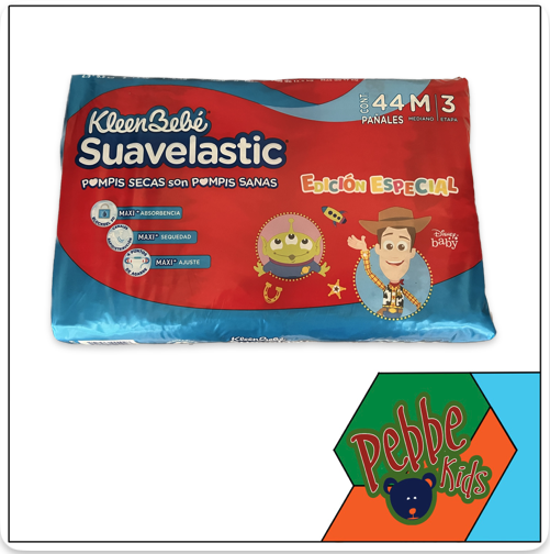 PAÑAL SUAVELASTIC MEDIANO C/40