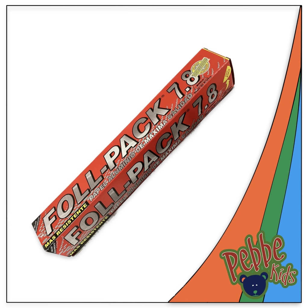 PAPEL ALUMINIO CHICO No.7.8 FOLL-PACK