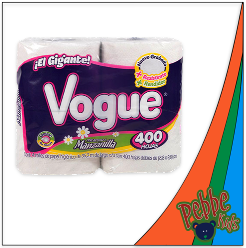 PAPEL HIG. VOGUE 400H C/24/4