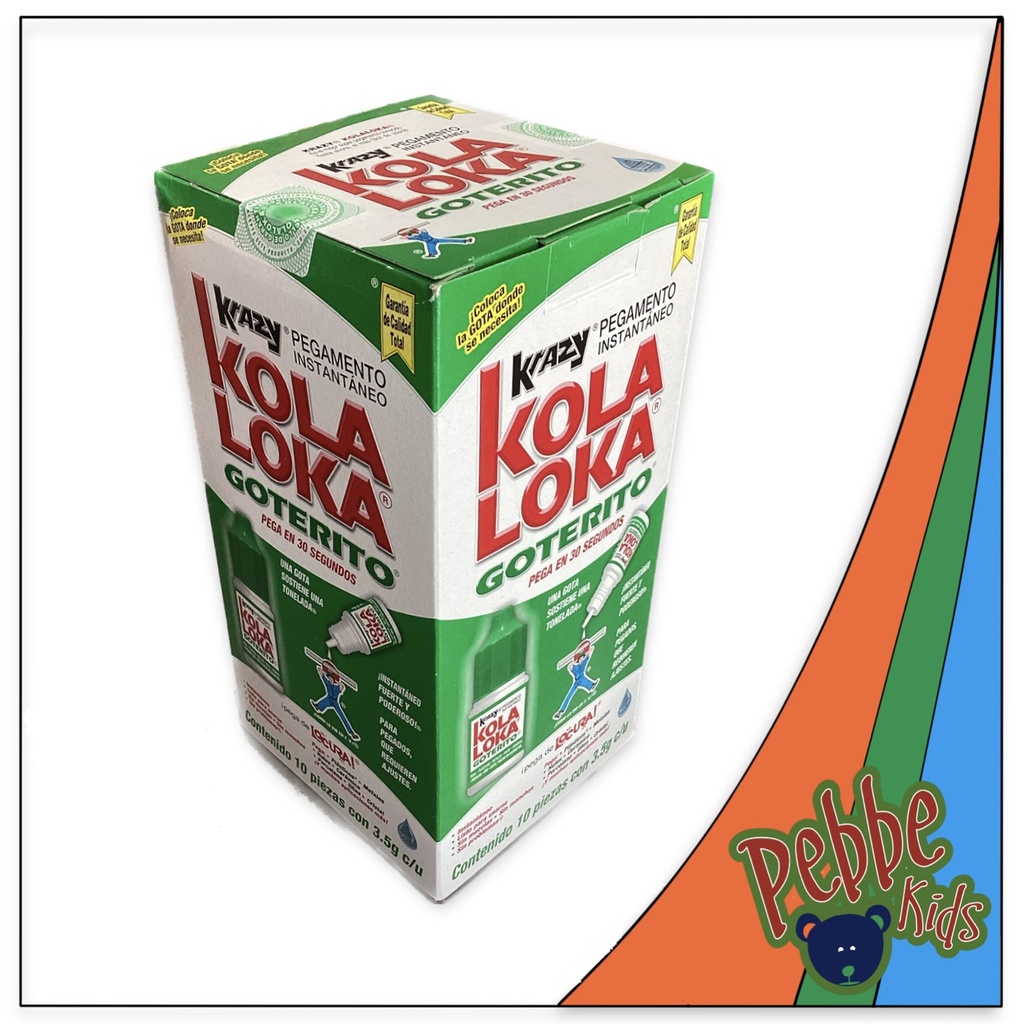 PEGAMENTO KOLA LOKA GOTERO 3.5gr. C/10