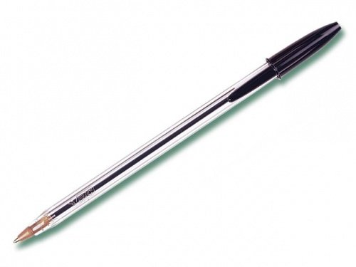 PLUMA BIC NEGRA C/12 