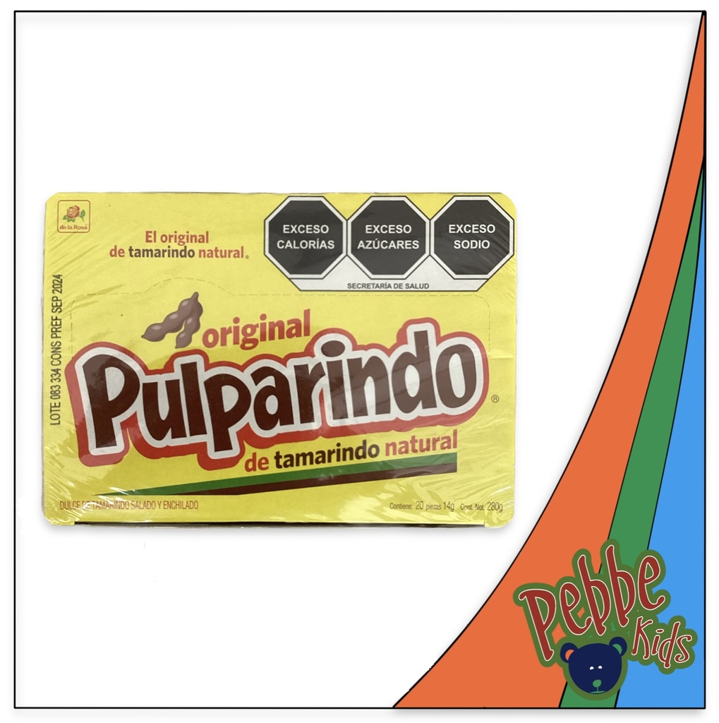 PULPARINDO AMARILLO DE LA ROSA C/20