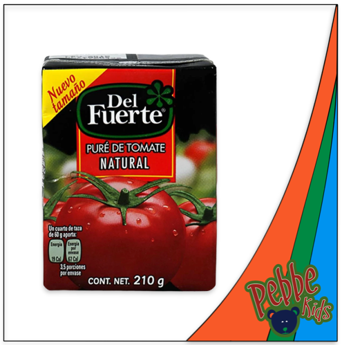 PURE DE TOMATE DEL FUERTE 210gr.