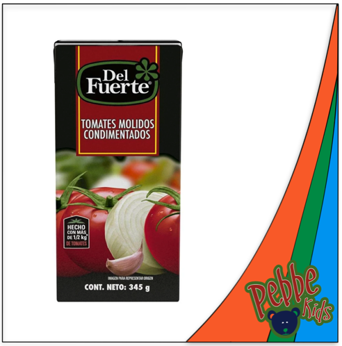PURE DE TOMATE DEL FUERTE 345gr.