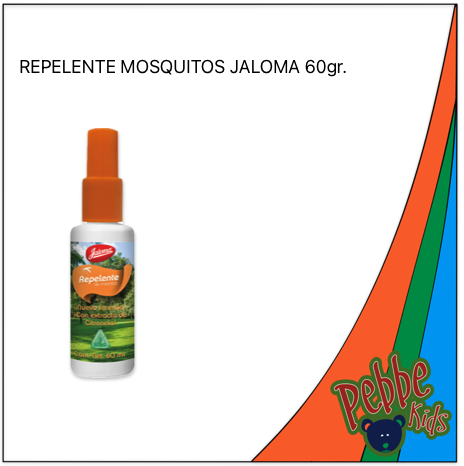 REPELENTE P/MOSQUITOS JALOMA 60ml. PIEZA
