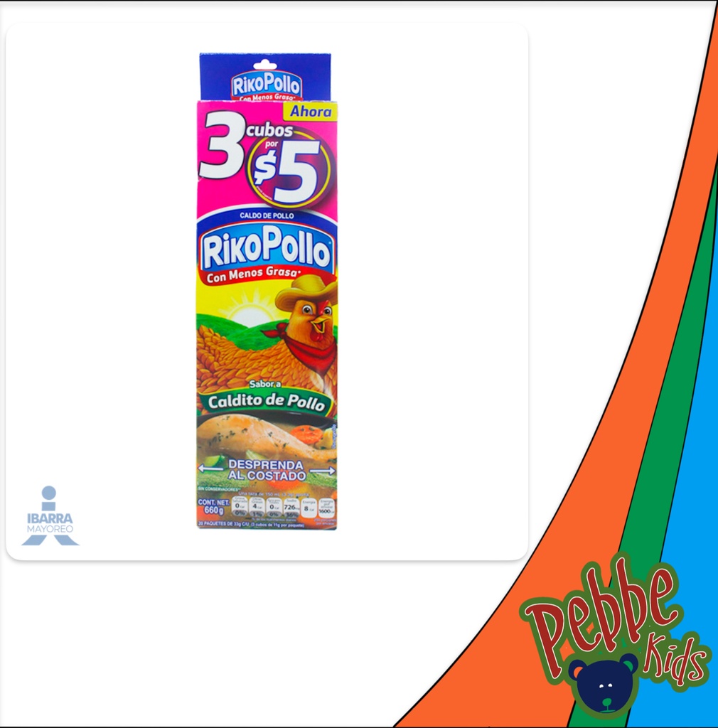 RIKO POLLO EXHIBIDOR CON 20/33gr