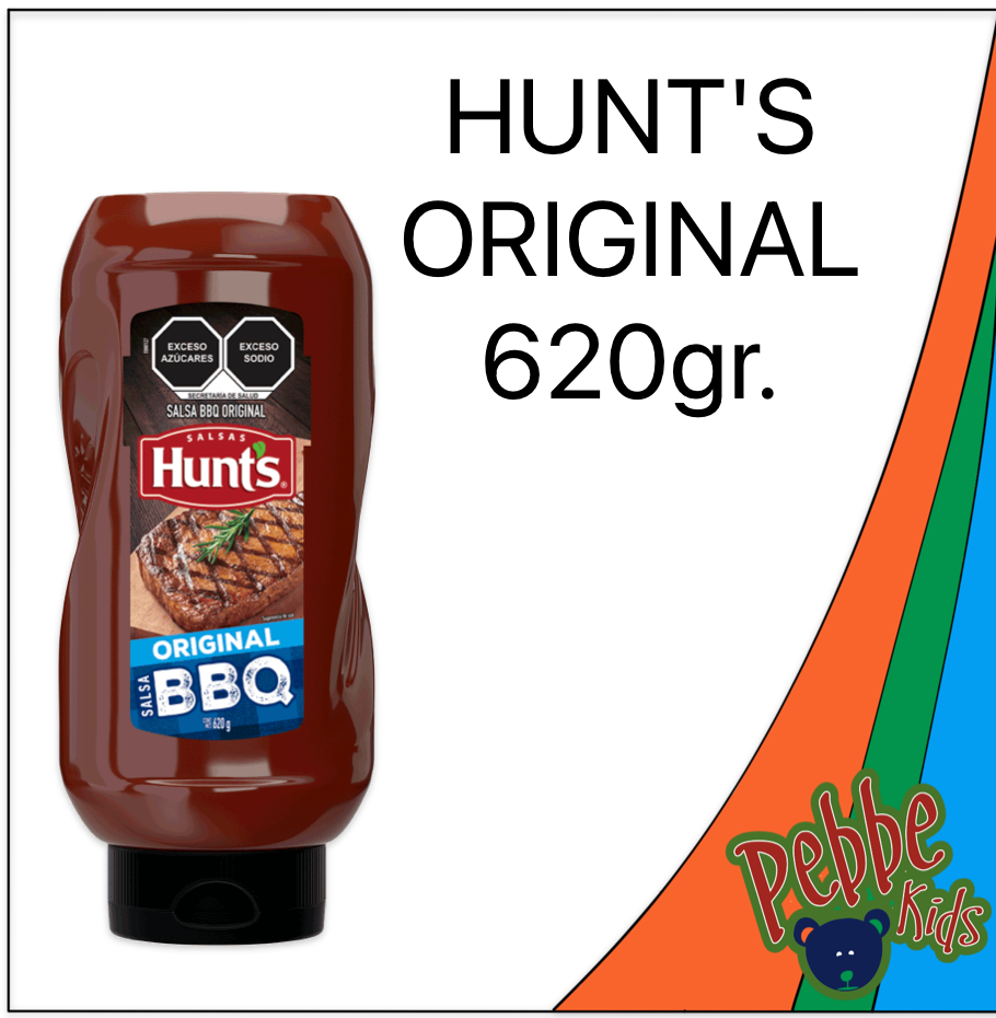 SALSA BBQ HUNTS ORIGINAL 620gr.