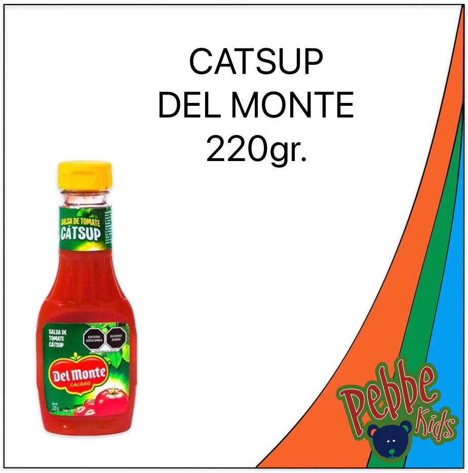 SALSA CATSUP DEL MONTE 220gr.