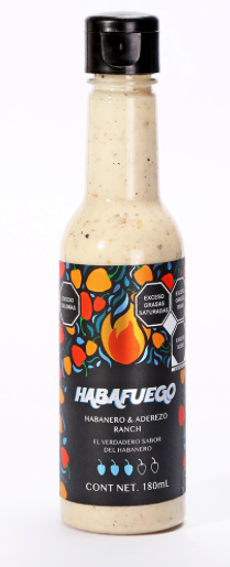 SALSA HABAFUEGO ADEREZO RANCH 180ml.