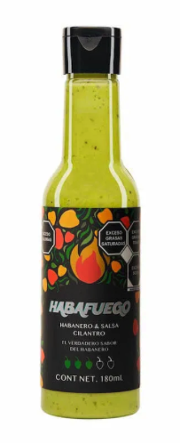 SALSA HABAFUEGO CILANTRO 180ml.