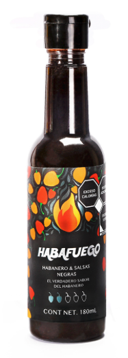 SALSA HABAFUEGO SALSAS NEGRAS 180ml.