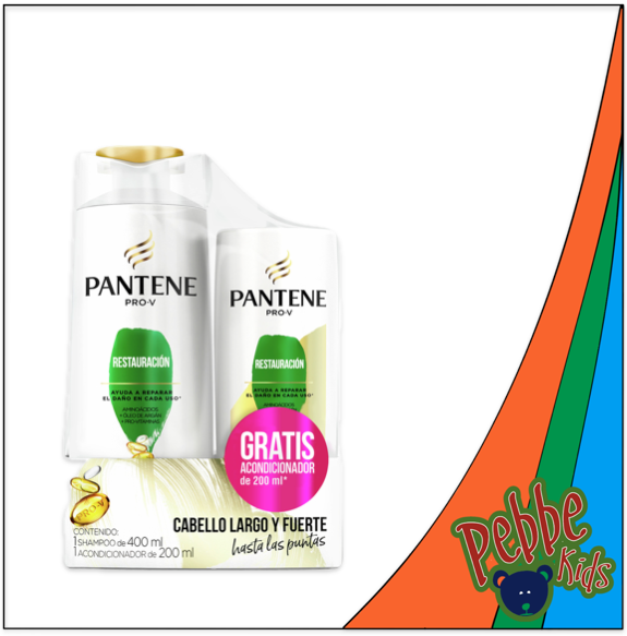 SHAMPOO PANTENE RESTAURACION 400+200ml.