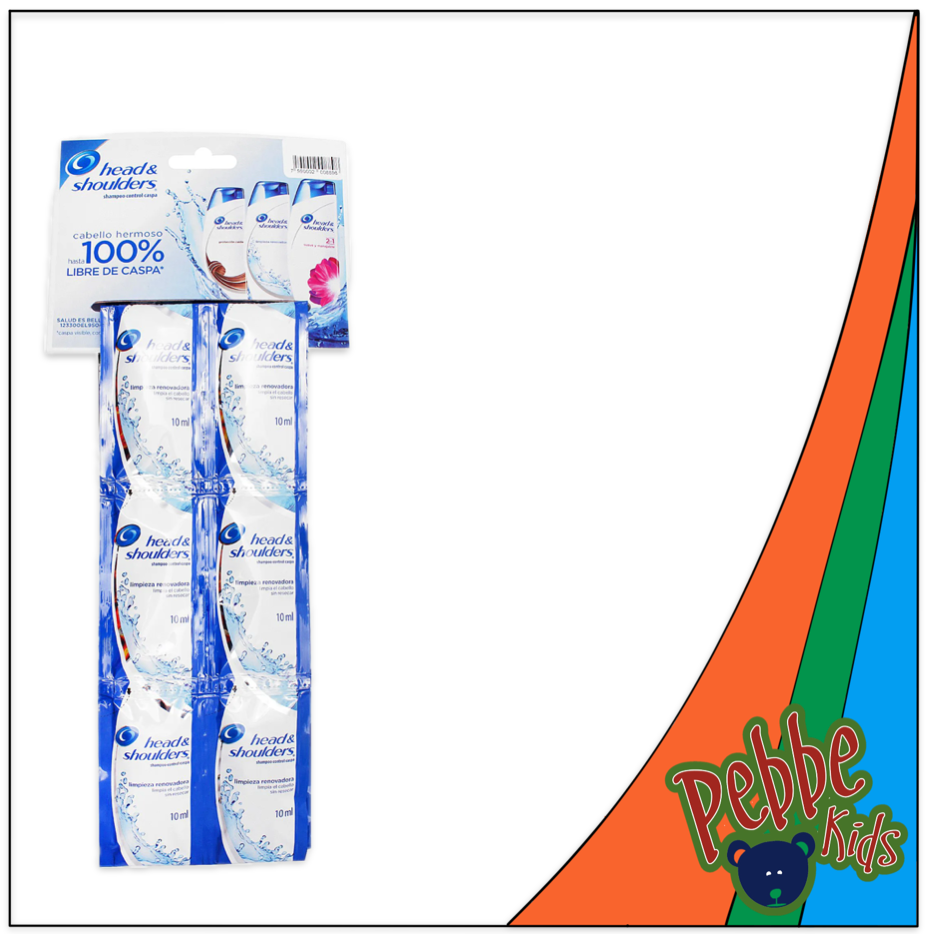 SHAMPOO H&S AZUL SOBRE C/24