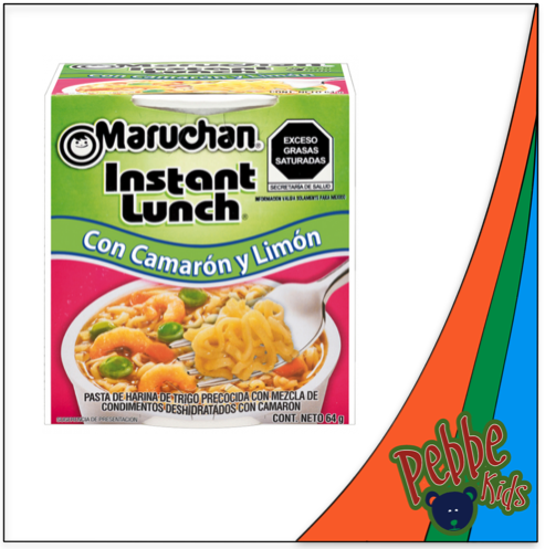SOPA MARUCHAN CON CAMARON Y LIMON C/12 