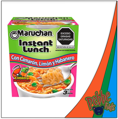 SOPA MARUCHAN CAMARON LIMON Y HABANERO C/12