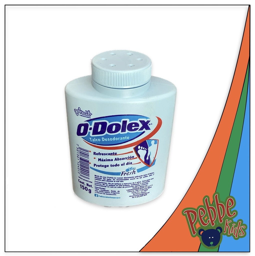 TALCO ODOLEX AZUL FRESH 150gr. CHICO