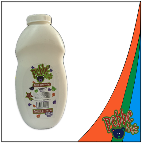 TALCO P/BEBE BLANCO PEBE 680gr.