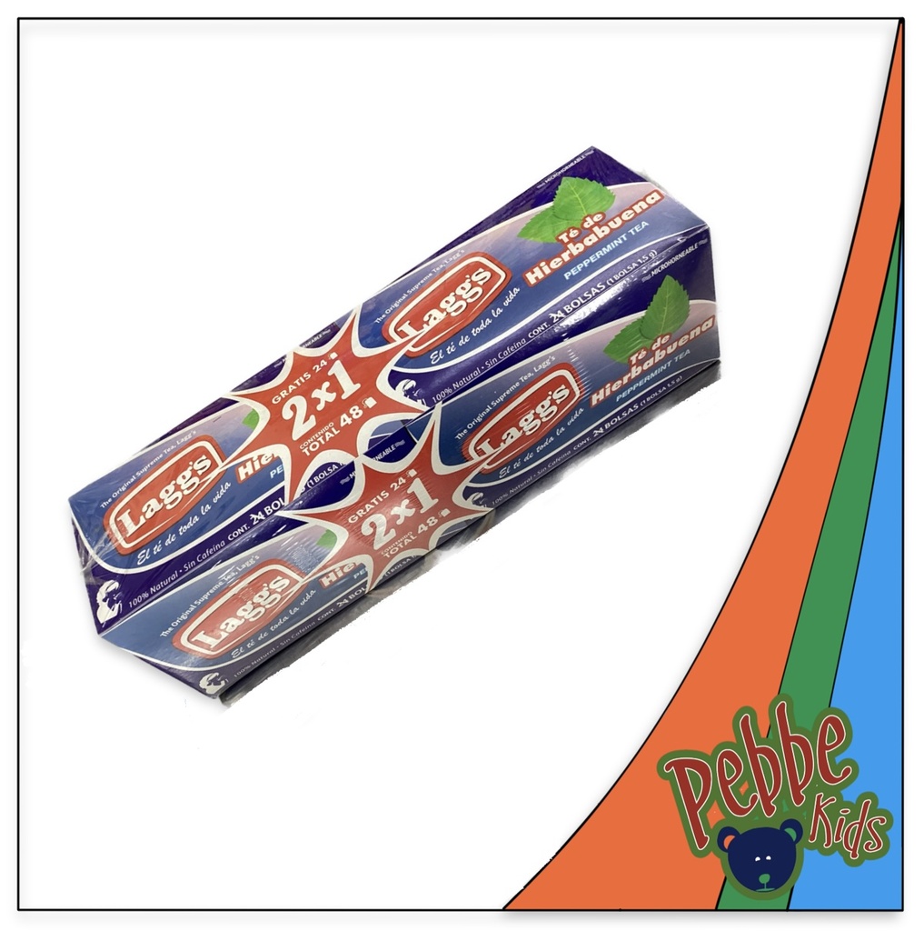 TE LAGGS HIERBABUENA C/24 SOBRES