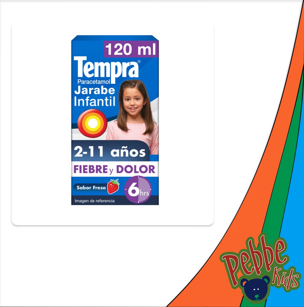 TEMPRA JARABE INFANTIL 120ml.