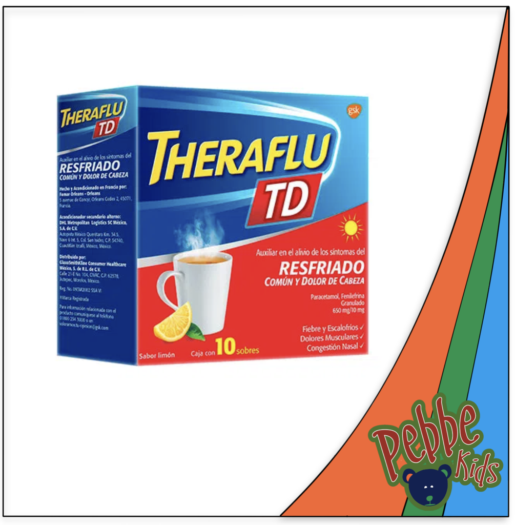 THERAFLU (ROJO) RESFRIADO COMUN C/10
