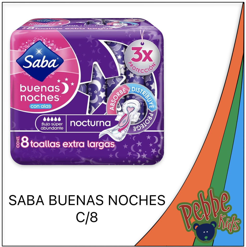 TOALLA SABA B. NOCHES C/8