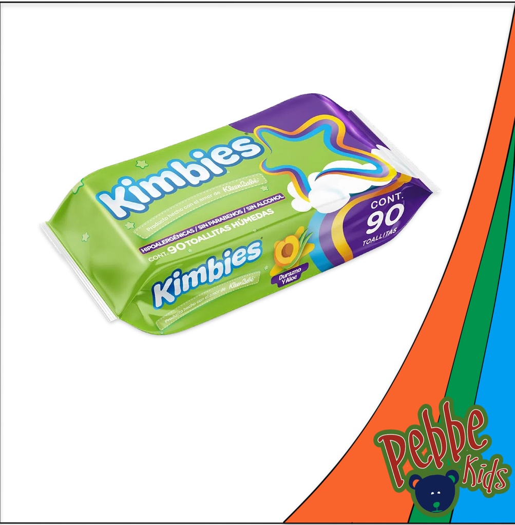 TOALLITA HÚMEDA KIMBIES C/90