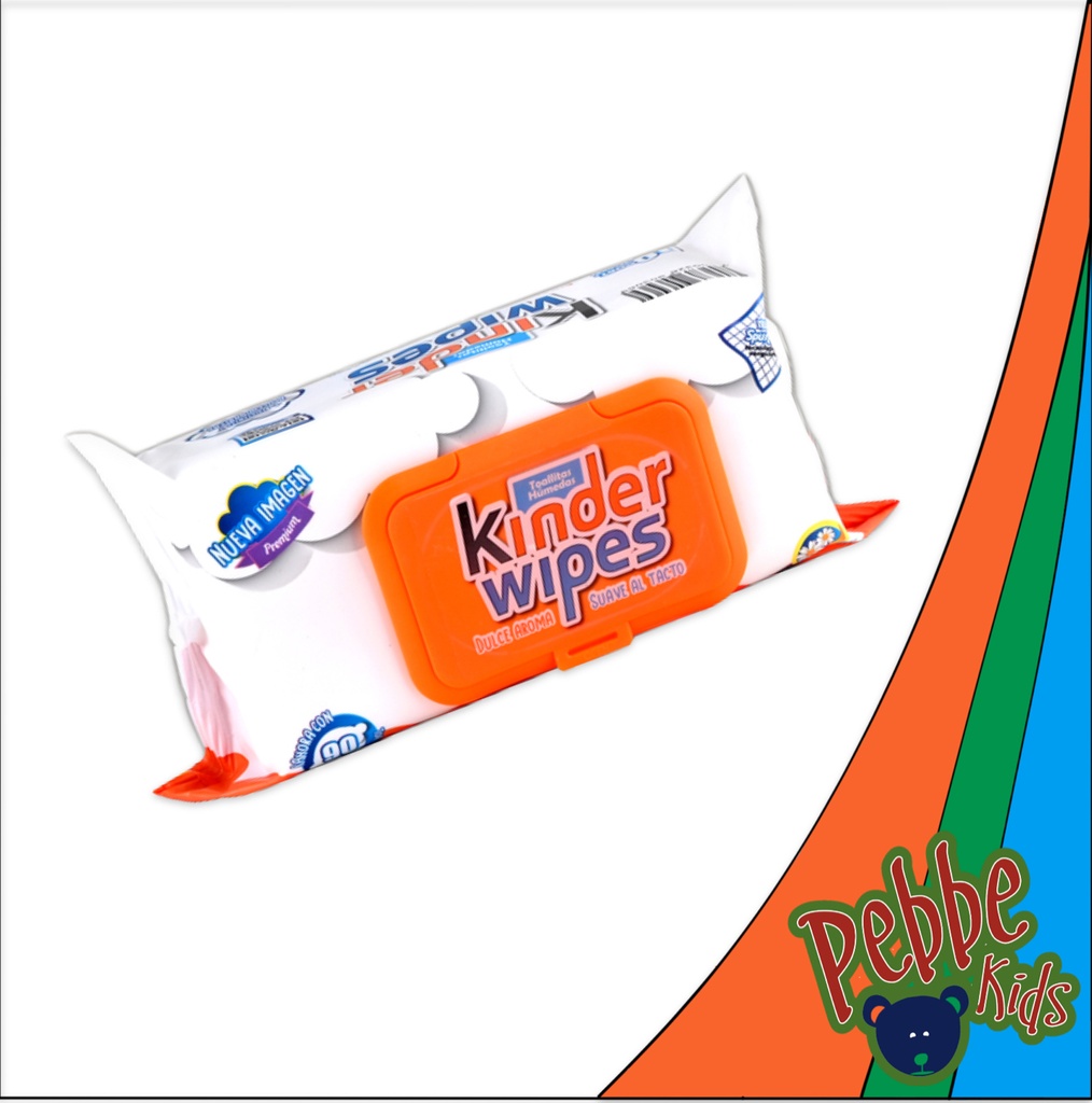 TOALLITA HÚMEDA KINDER WIPES C/TAPA C/90