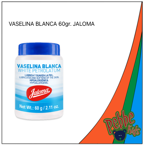 VASELINA BLANCA JALOMA 60gr. PIEZA