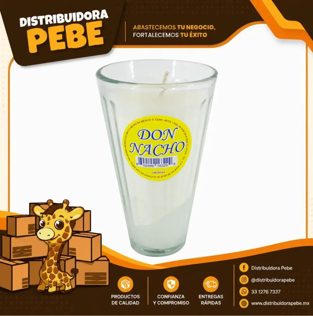 VELADORA DON NACHO C/20