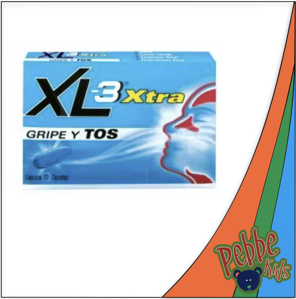XL-3 XTRA AZUL C/12 TABLETAS