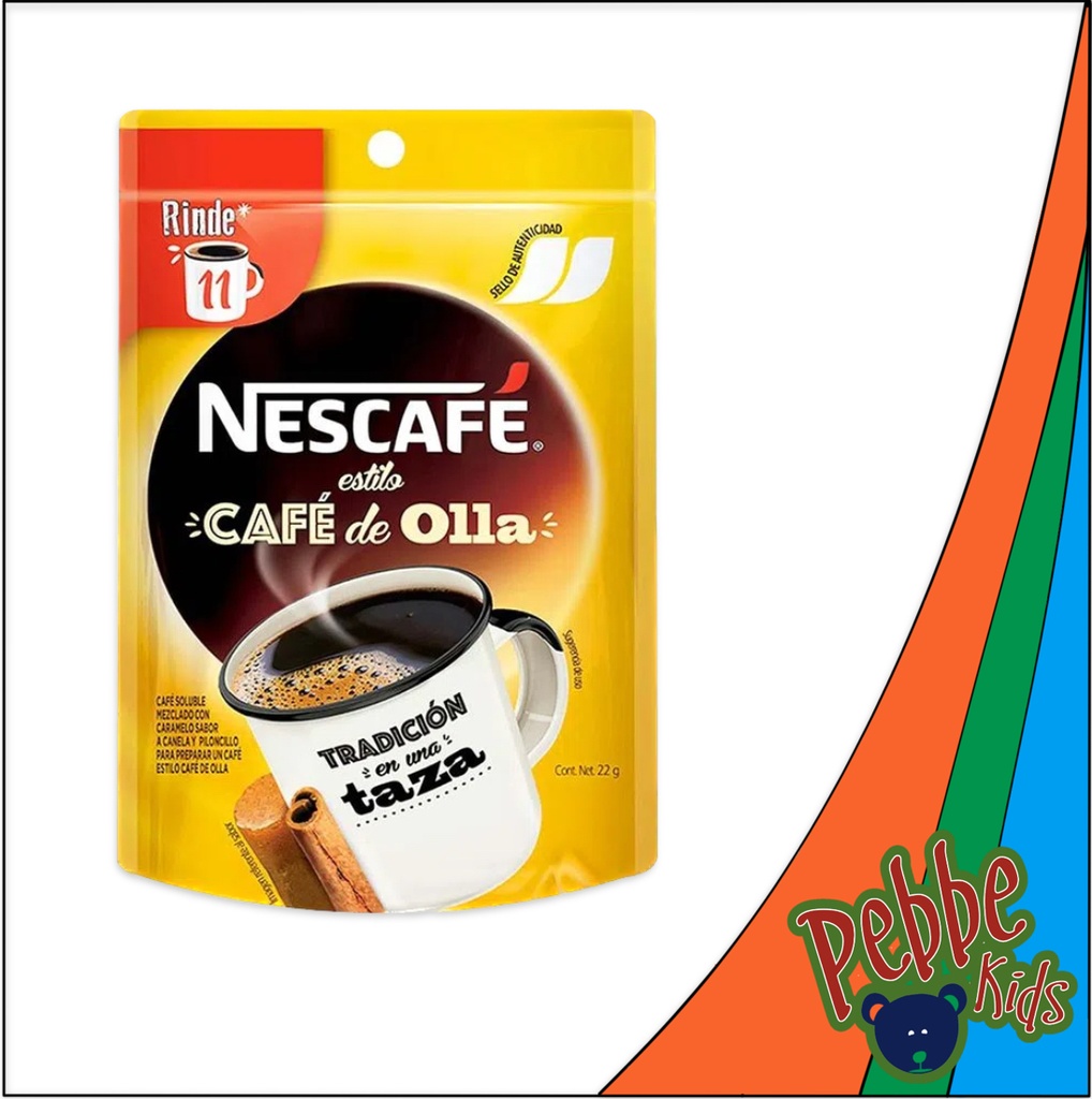 NESCAFE CAFE DE OLLA DOY PACK 22gr.