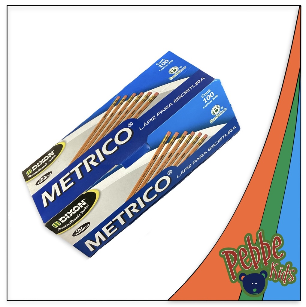 LÁPIZ MÉTRICO DIXON C/100