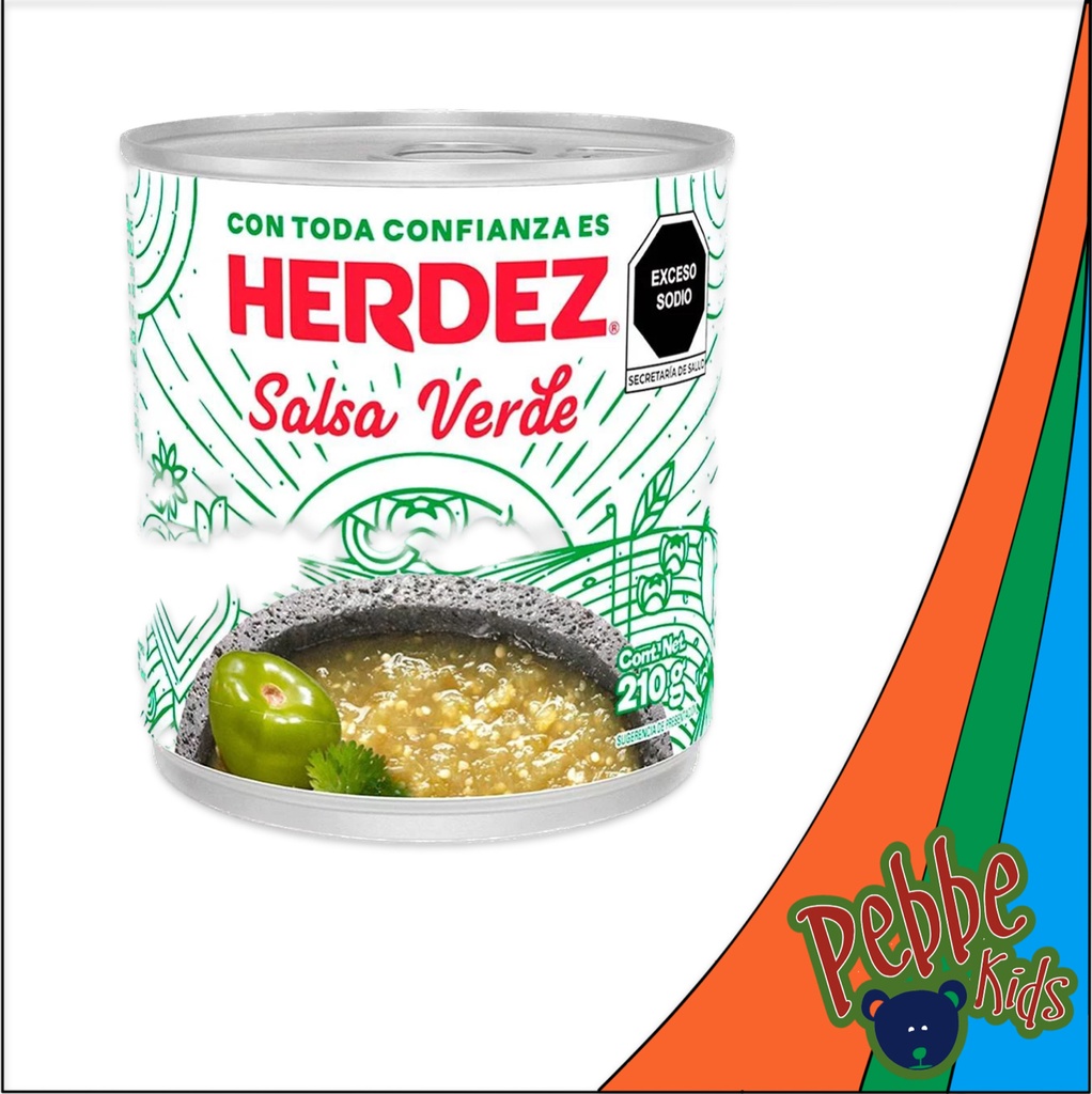 SALSA CASERA VERDE HERDEZ 210gr.