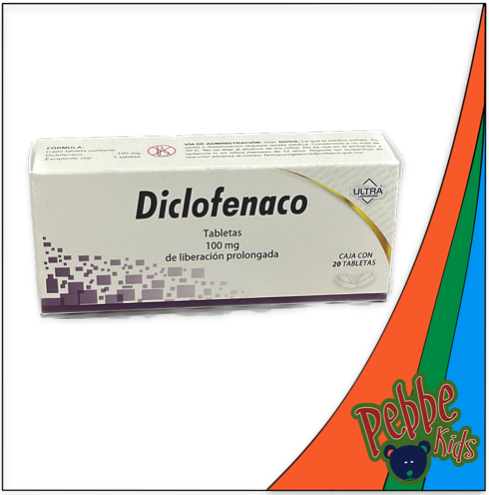 DICLOFENACO ULTRA TABLETAS 100mg.