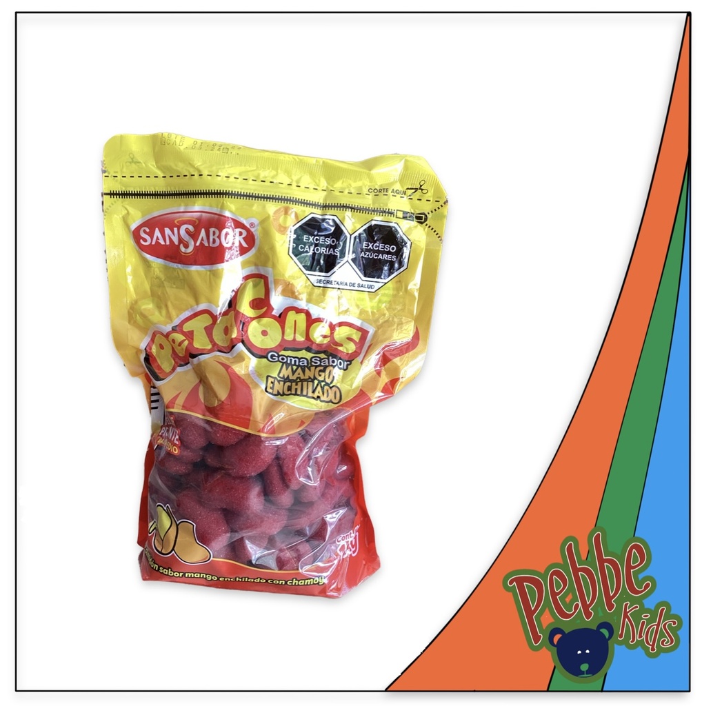 GOMA MANGOS PETACONES CHAMOY 1kg.