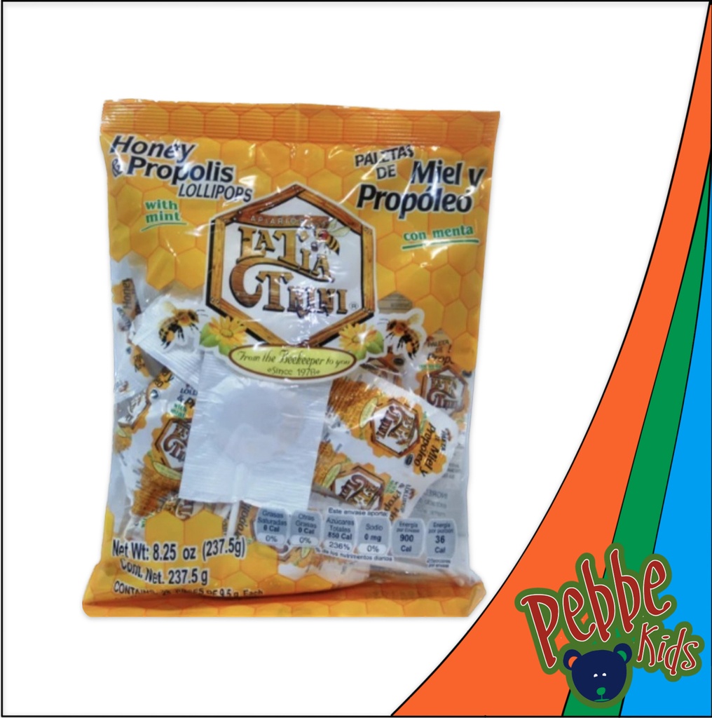 PALETA DE MIEL TIA TRINI C/25