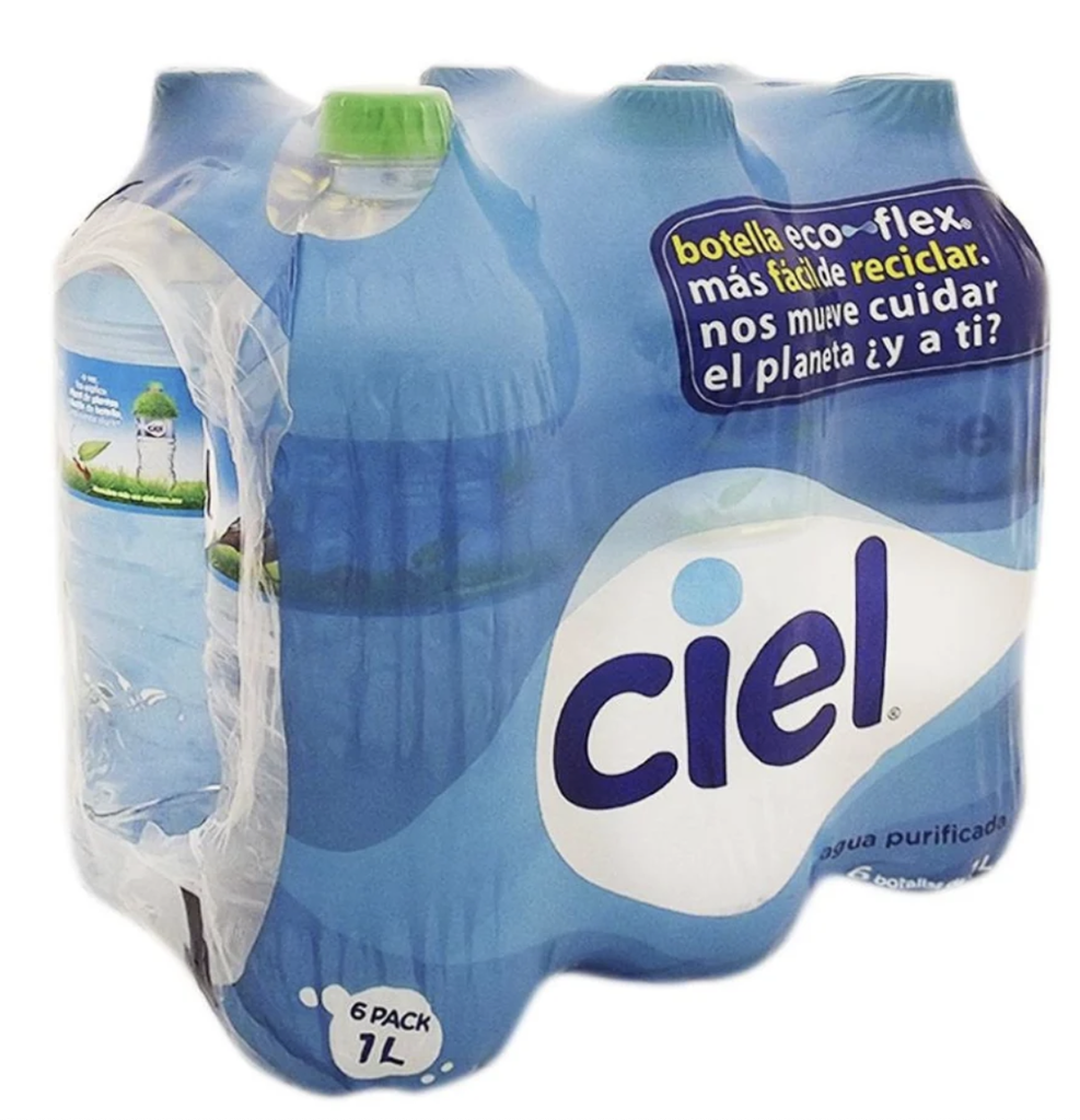 AGUA CIEL 1lt. C/6
