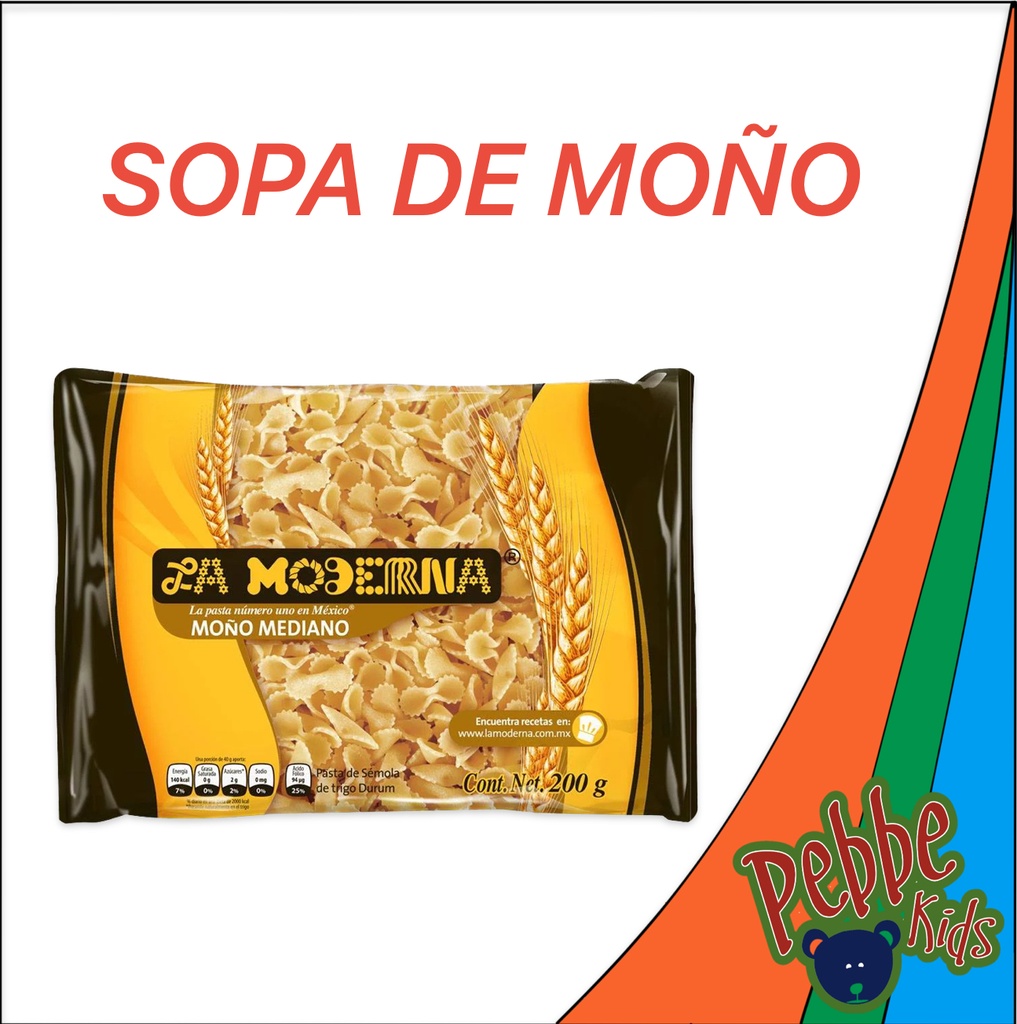 SOPA DE MOÑO LA MODERNA 