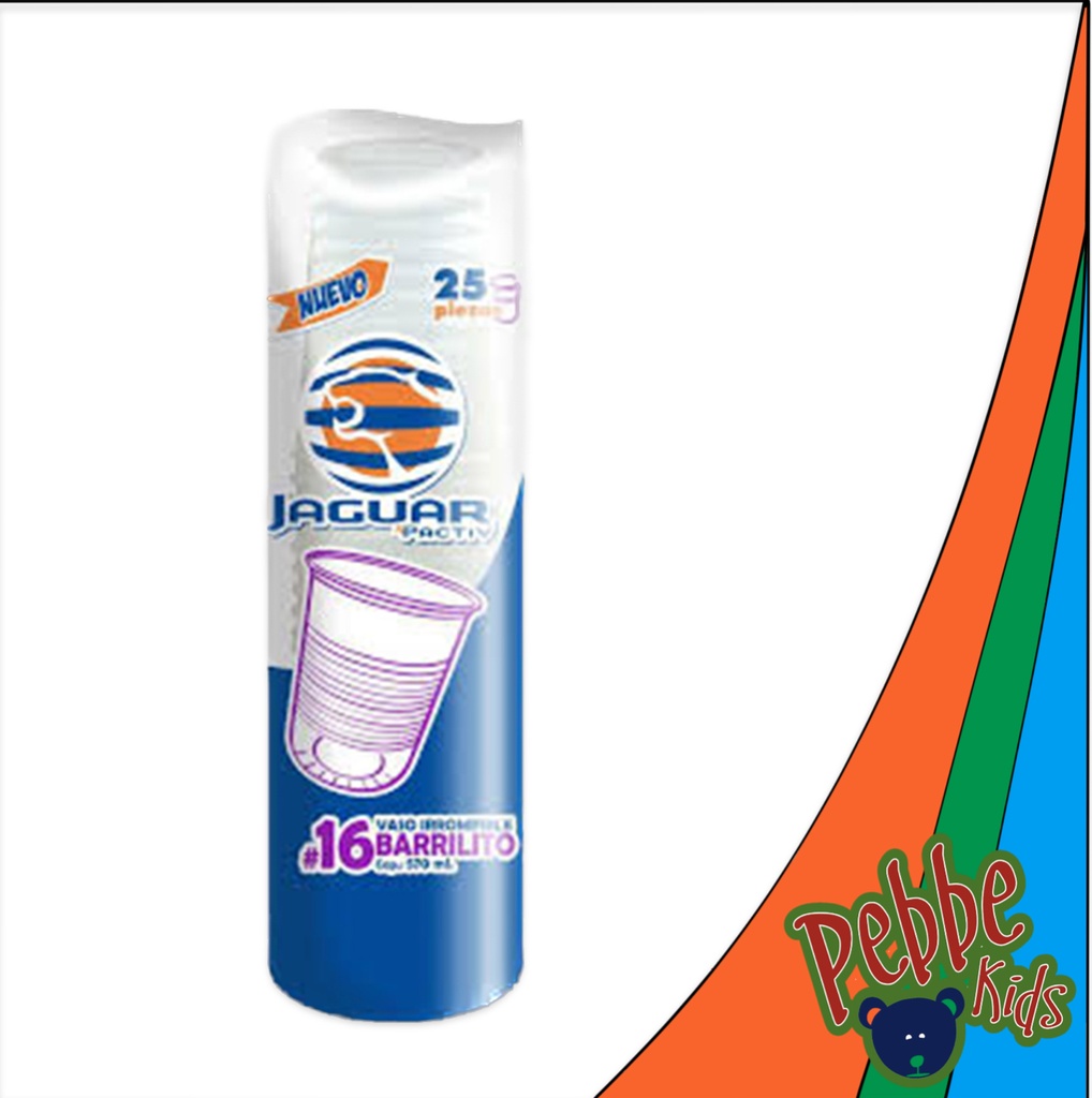 VASO JAGUAR #16 BARRILITO C/25