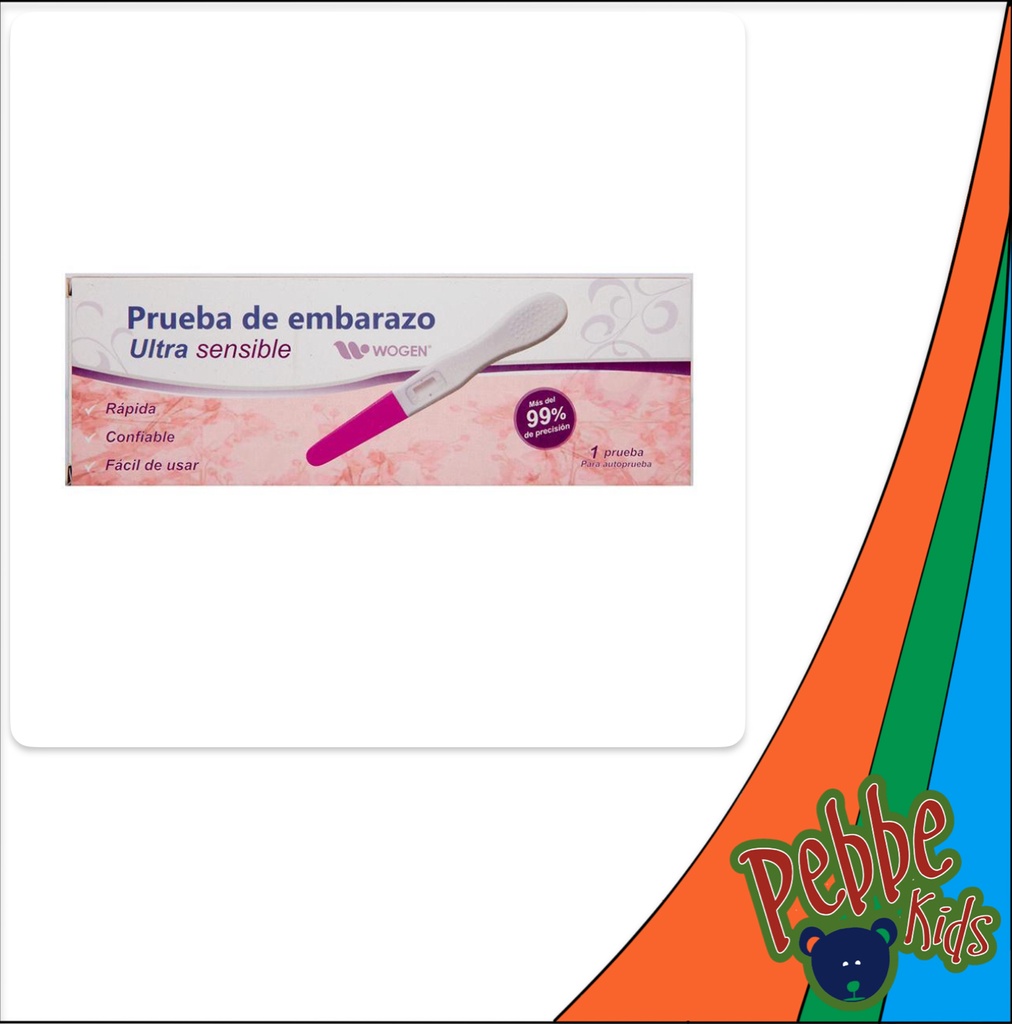 PRUEBA DE EMBARAZO ULTRA SENSIBLE