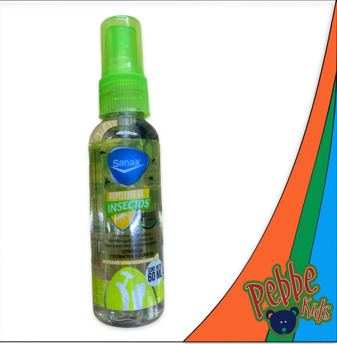 REPELENTE INSECTOS SANAX 60ml.