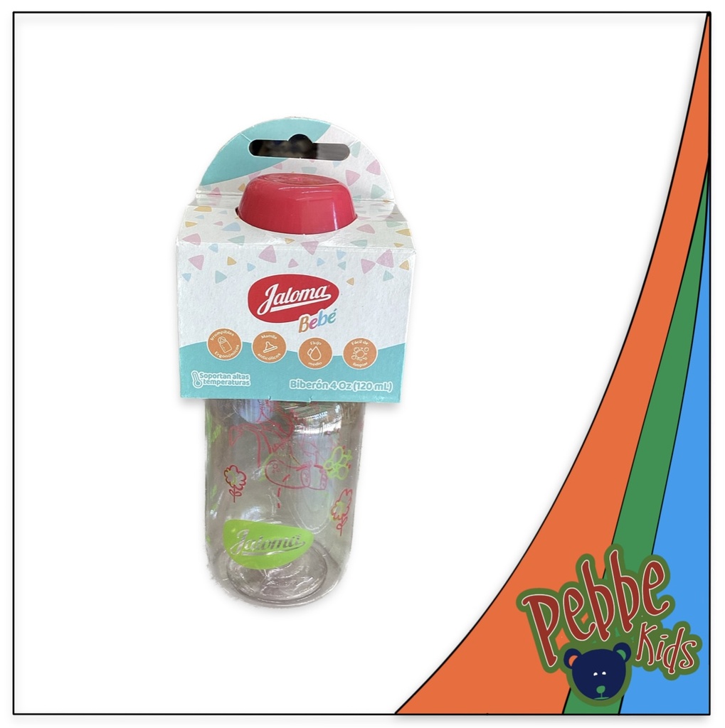 BIBERON JALOMA DRAGÓN CHICO 4oz. PIEZA