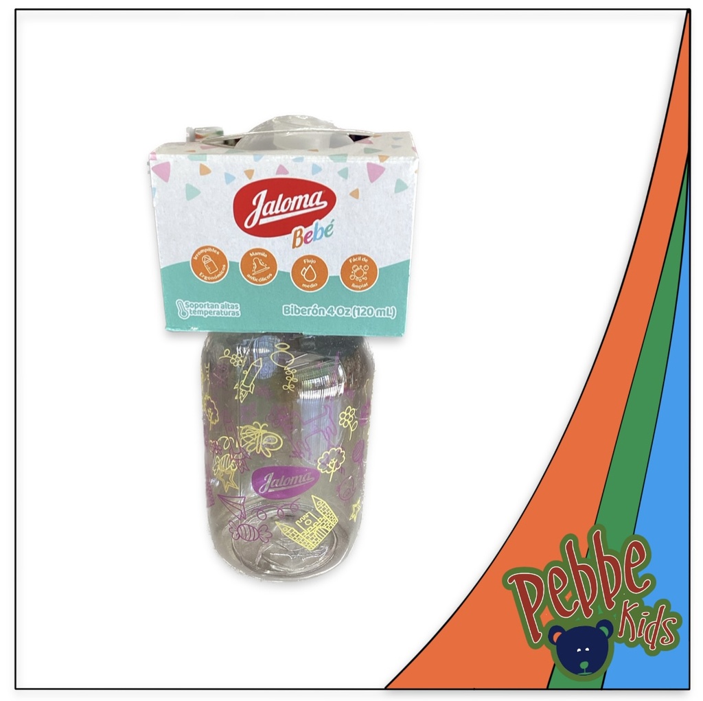 BIBERON JALOMA UNISEX CHICO 4oz. PIEZA