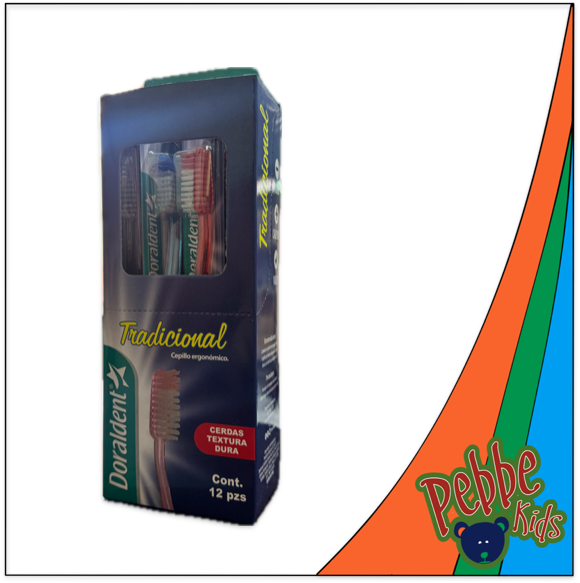 CEPILLO DORALDENT TRADICIONAL C/12