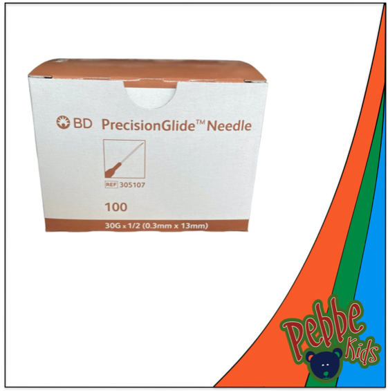 AGUJA CAFÉ BD (30G x 13mm.) C/100