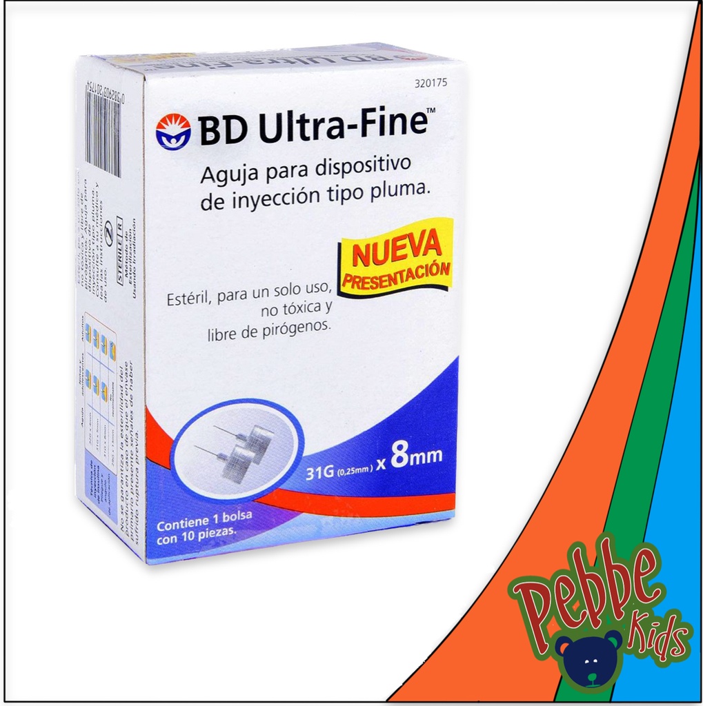 AGUJA BD (31G x 8mm.) C/10