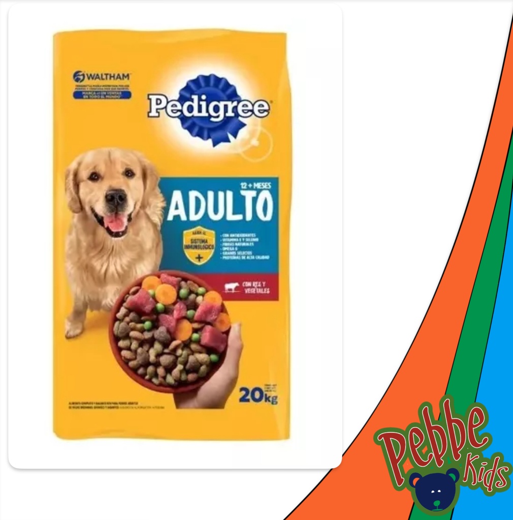 CROQUETA PEDIGREE ADULTO 20kg.