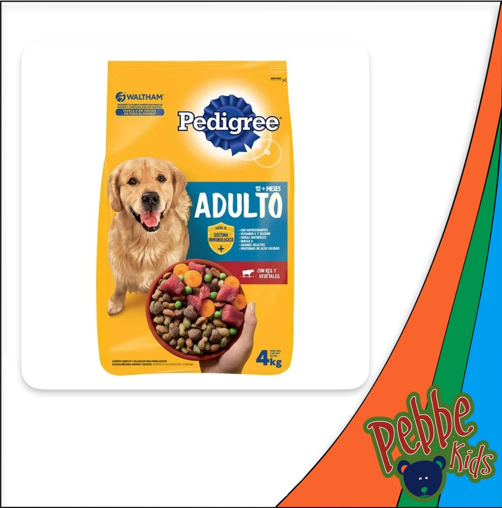 CROQUETA PEDIGREE ADULTO 4kg.