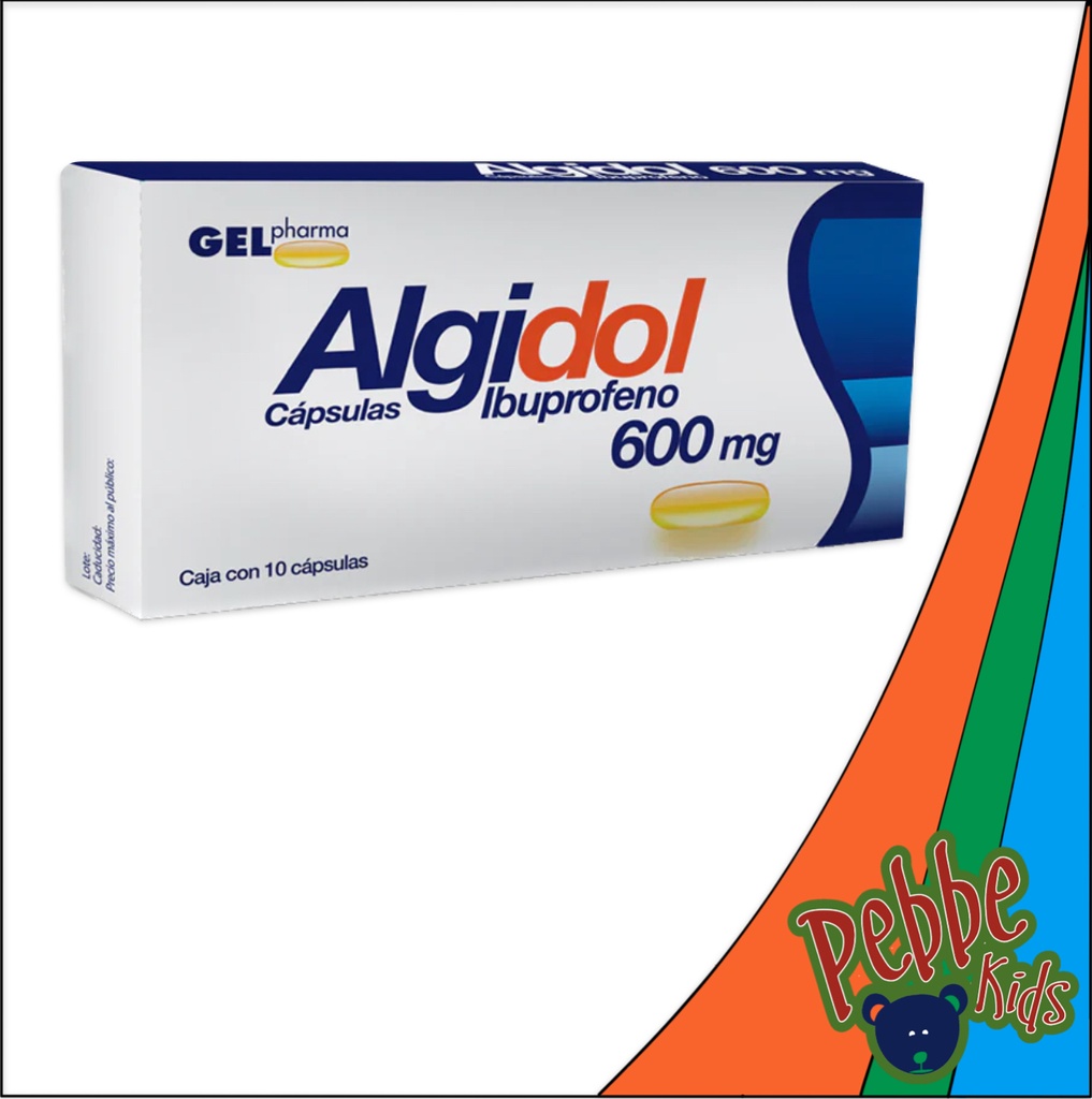 IBUPROFENO 600mg. (ALGIDOL) C/10